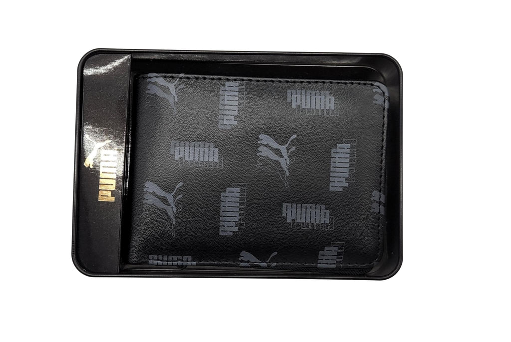 MENS PUMA BIFOLD WALLET (BLACK)