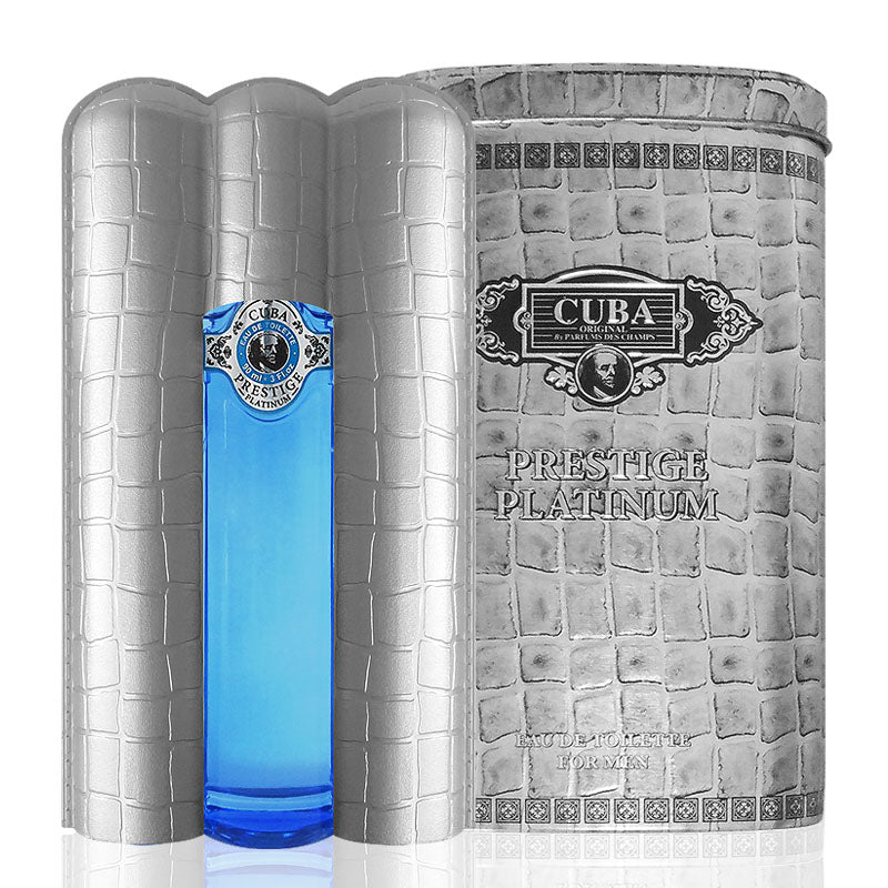 CUBA PRESTIGE PLATINUM COLOGNE 90ML
