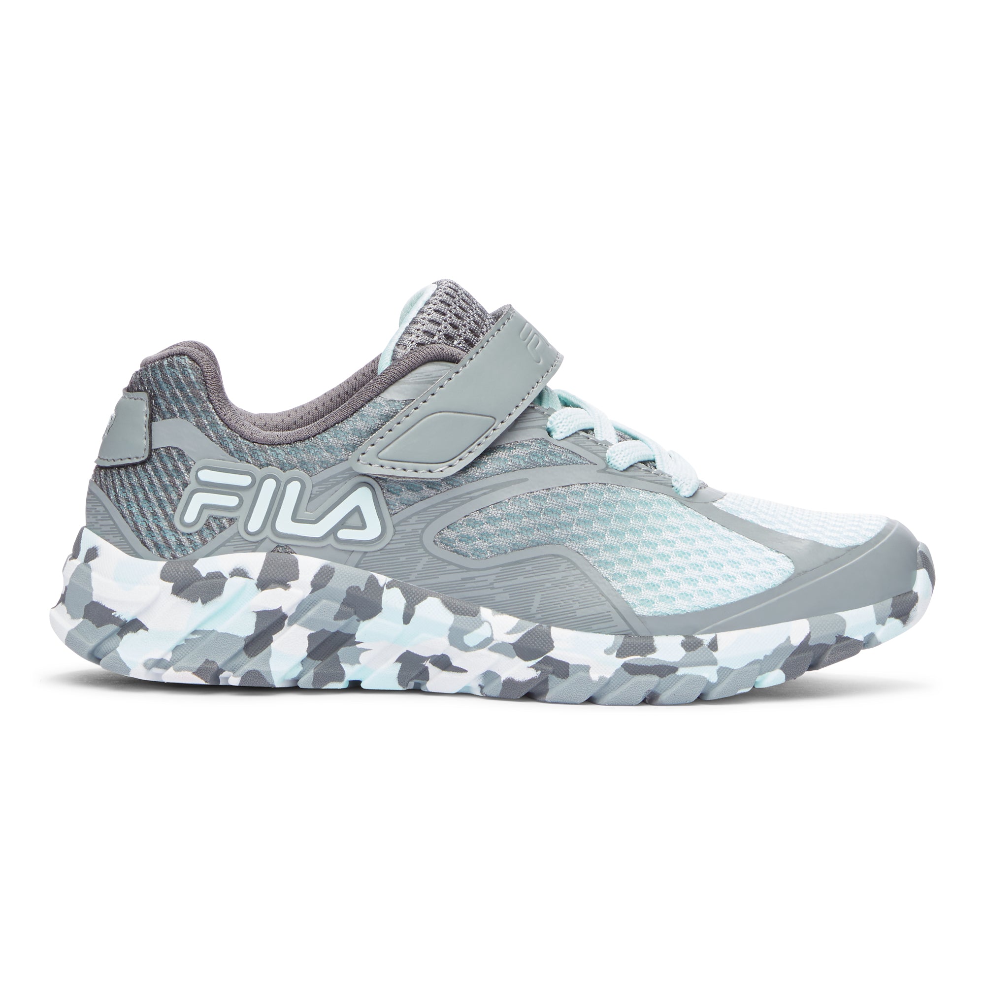 FILA PRIMEFORCE 4 STRAP MASHUP KIDS SHOE (Available in Black and Lt Green)