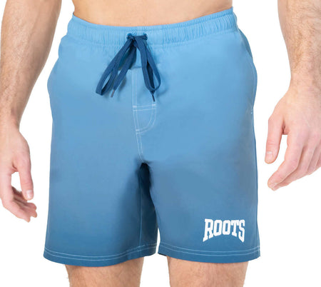 ROOTS MEN'S SWIM SHORTS (LIGHT BLUE)