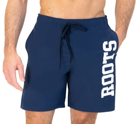 ROOTS MEN'S SWIM SHORTS (BLUE)