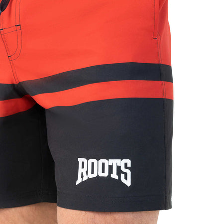 ROOTS MEN'S SWIM SHORTS (RED)