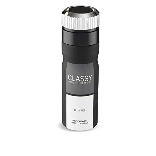 RIFFS CLASSY POUR HOMME BODY SPRAY (INSPIRED BY JAGUAR BLACK)