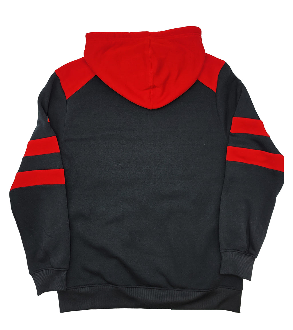 ROCAWEAR PLAYBOOK ZIP RED/BLACK HOODIE