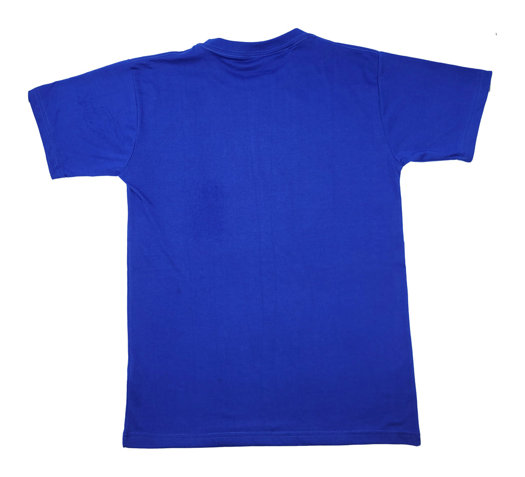 NIKE MEN'S HOMME T-SHIRT (ROYAL-ORANGE)