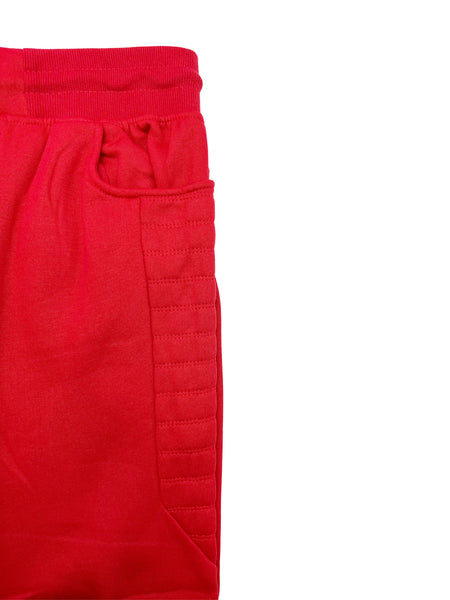 SWITCH REMARKABLE MEN'S ELASTIC WAIST MOTTO JOGGER (RED)