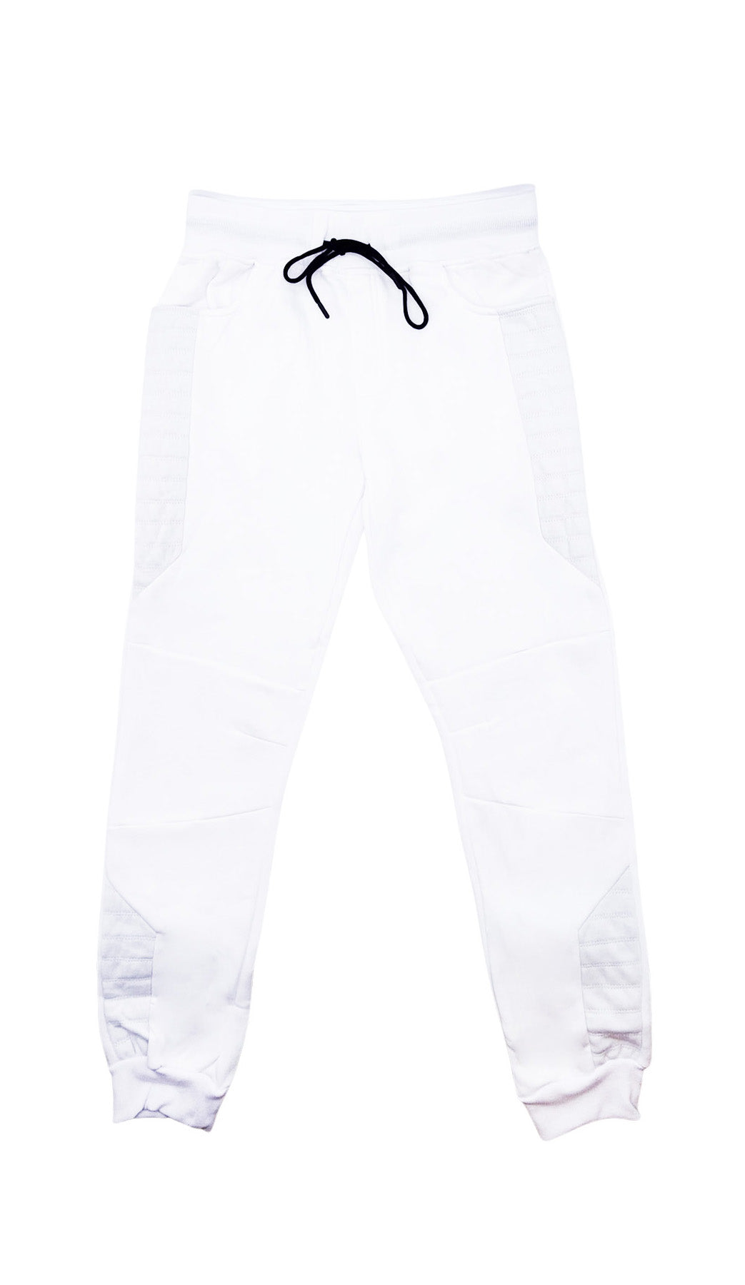 SWITCH REMARKABLE MEN'S ELASTIC WAIST MOTTO JOGGER (WHITE)