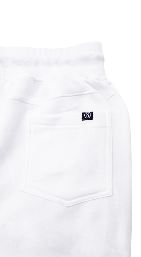 SWITCH REMARKABLE MEN'S ELASTIC WAIST MOTTO JOGGER (WHITE)