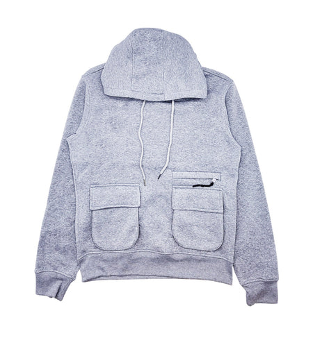 SWITCH MEN'S FLEECE TRACK SET WITH POCKETS (HEATHER GREY)