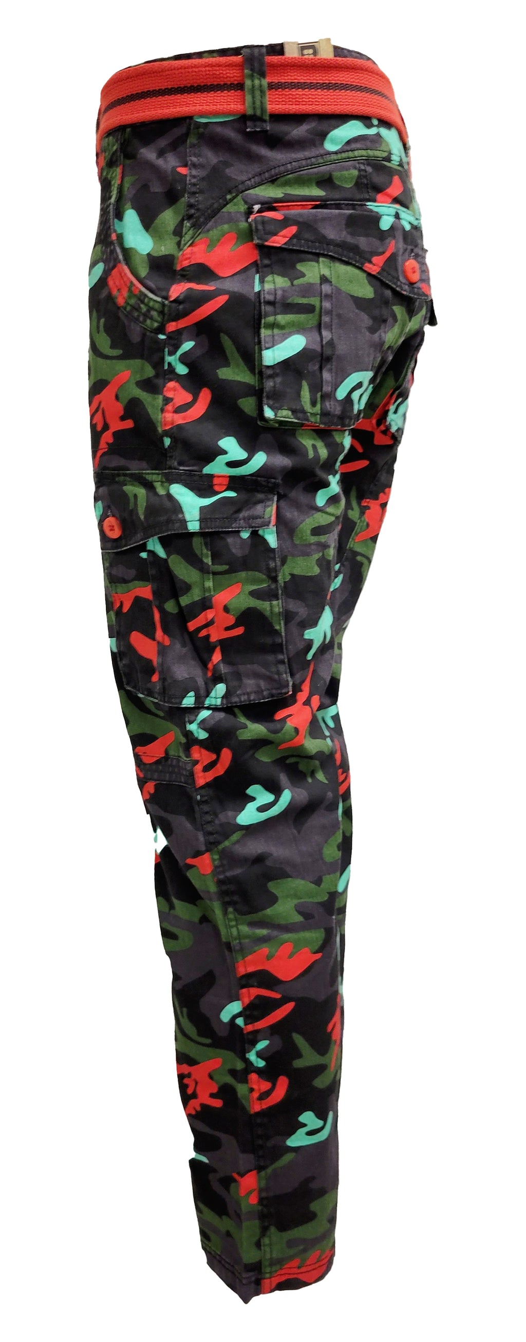 PLOREO MAPLE LEAF CARGO PANTS