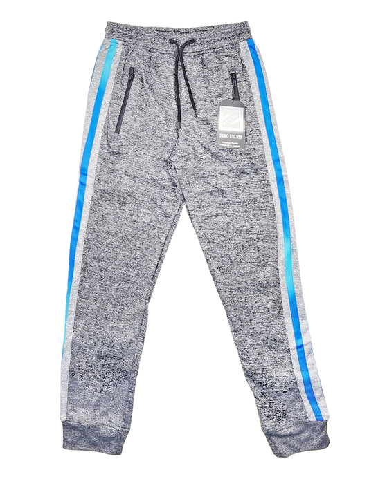 ZERO KELVIN MEN'S STRIPE JOGGER (CHARCOAL)