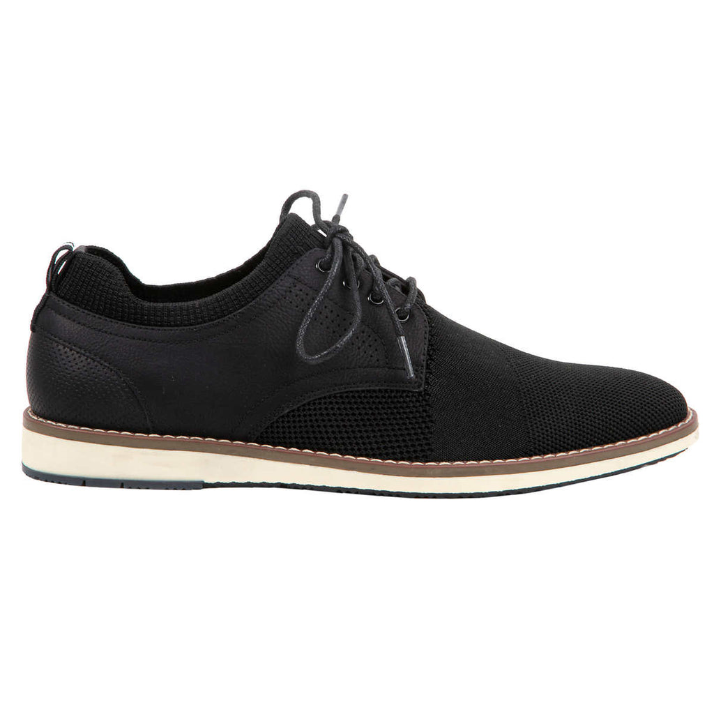 STEVE MADDEN MEN'S KNIT SHOE (BLACK)