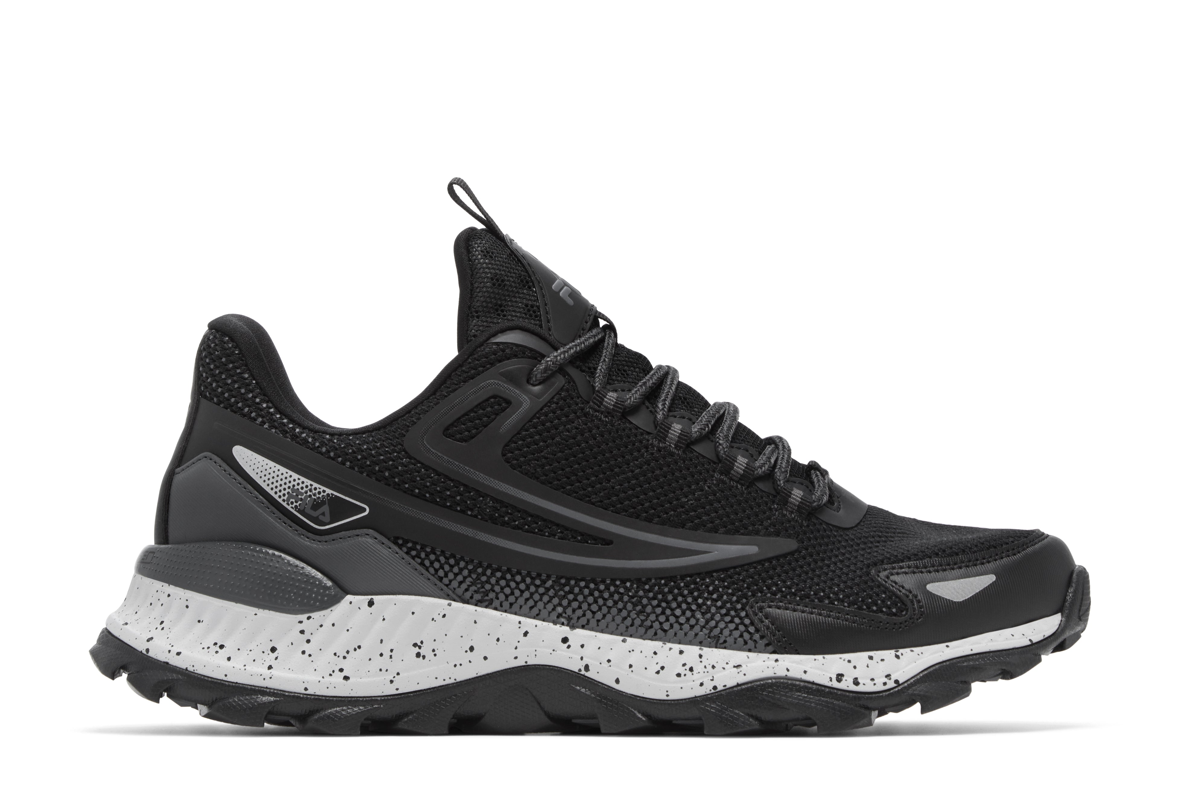 FILA MEN'S SANTIAGO ENERGIZED SHOES (BLACK)