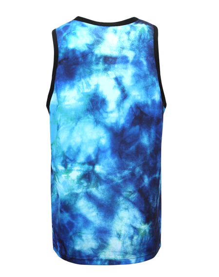 VICTORIOUS SAVAGE LION TIE DYE TANK TOP