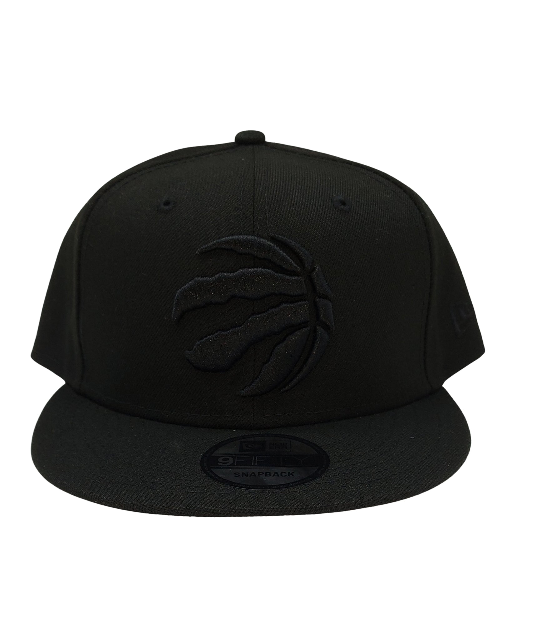 TORONTO RAPTORS BLACK ON BLACK SNAPBACK