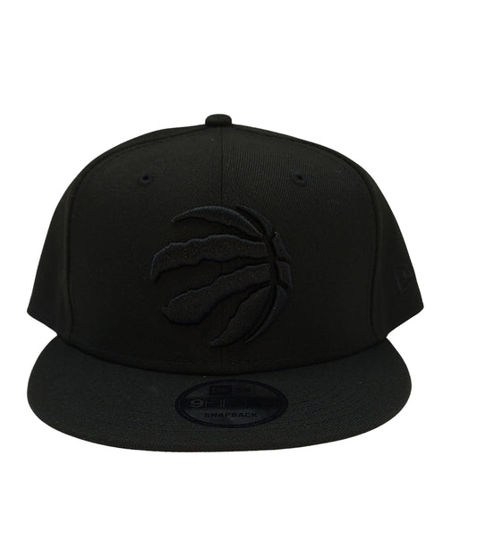 TORONTO RAPTORS BLACK ON BLACK SNAPBACK