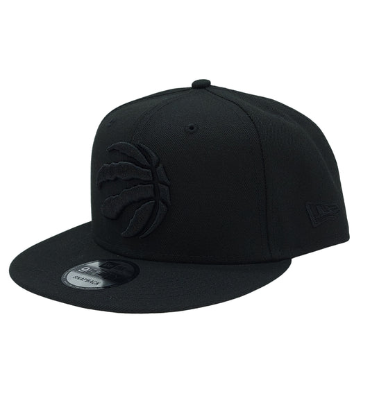 TORONTO RAPTORS BLACK ON BLACK SNAPBACK