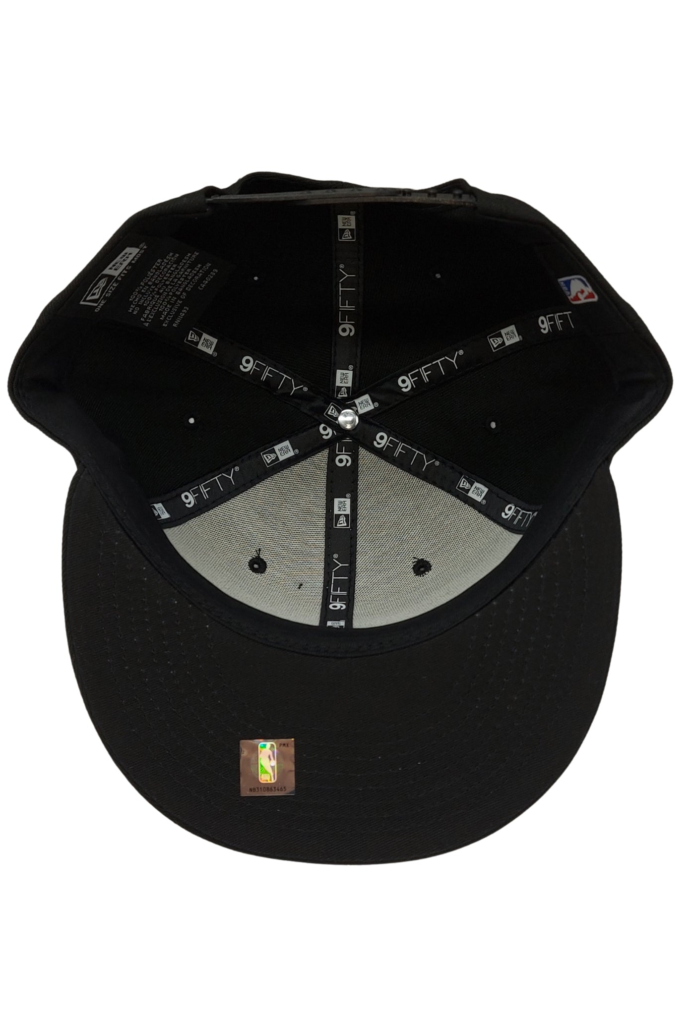 TORONTO RAPTORS BLACK ON BLACK SNAPBACK