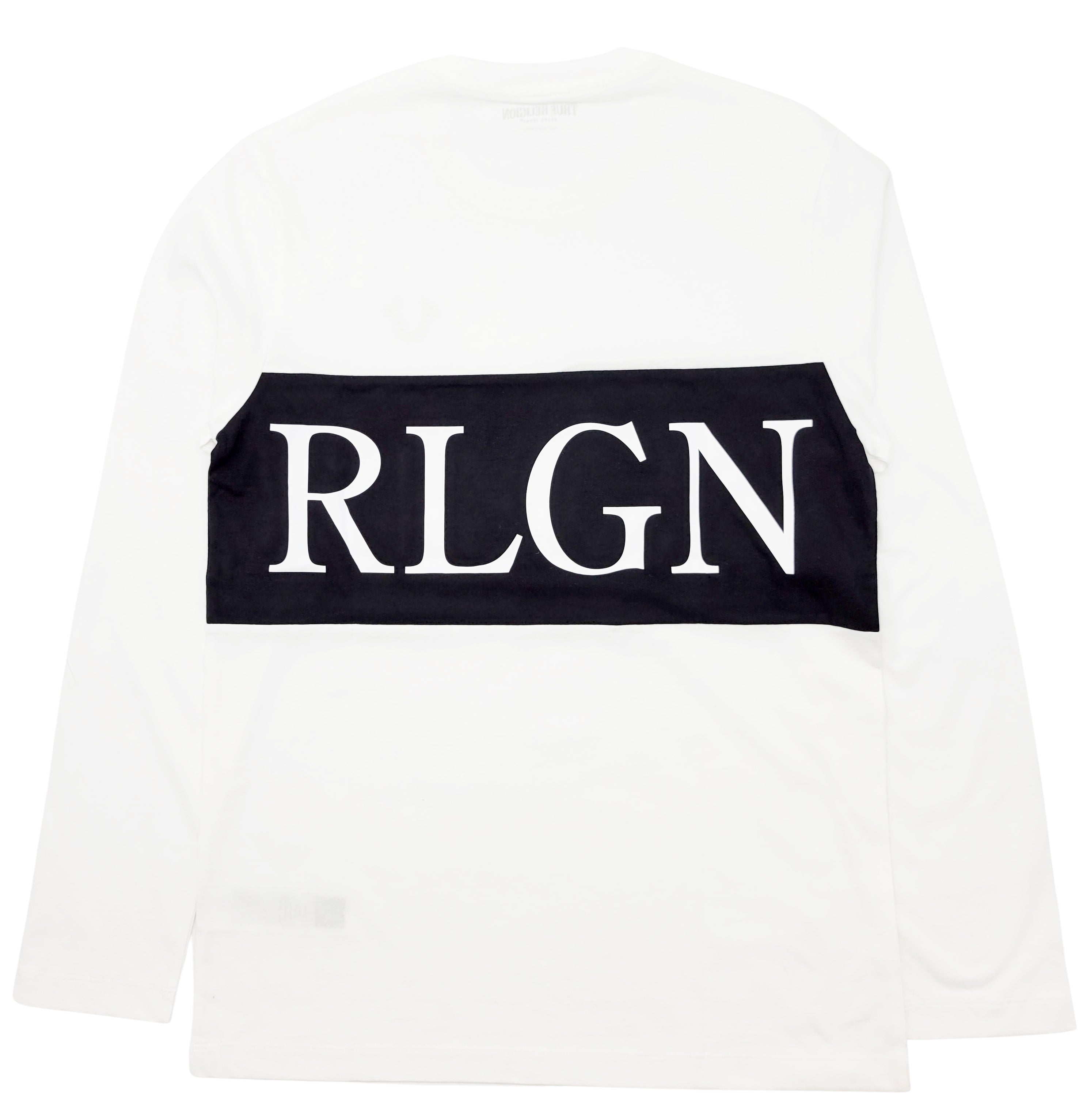 COLOR BLOCK LS CREW NECK TEE