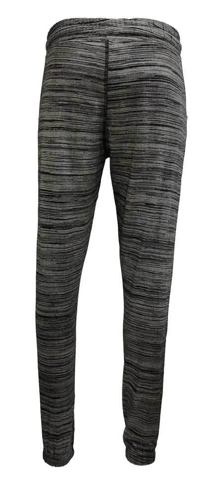 TEXTURED FRENCH TERRY JOGGER CHARCOAL