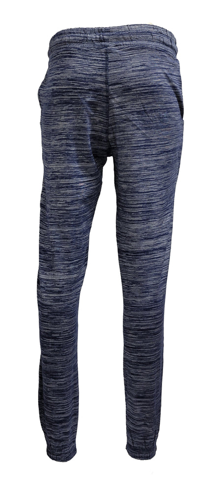 TEXTURED FRENCH TERRY JOGGER BLUE