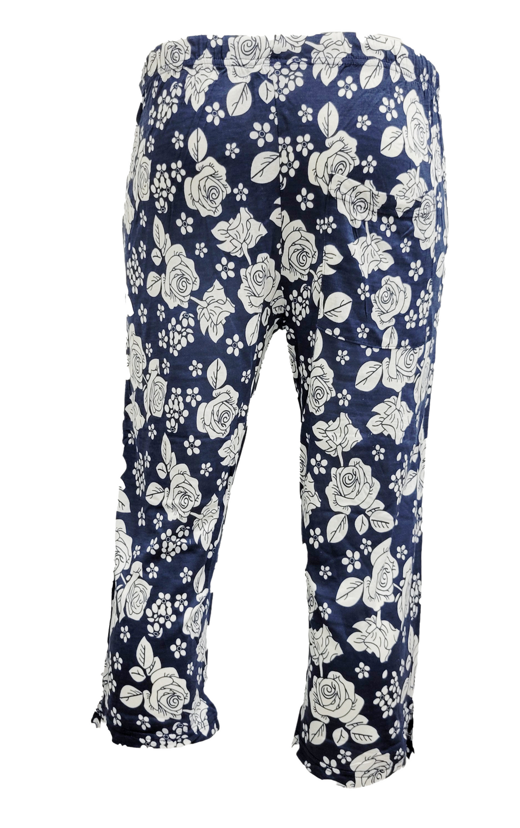 WOMEN FLORAL PRINT CAPRI