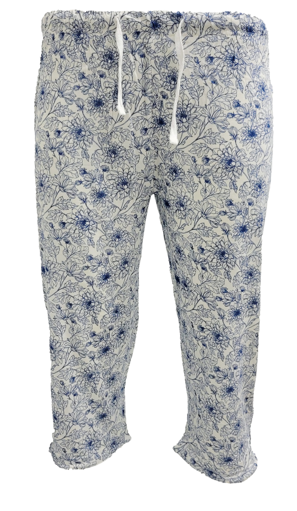 WOMEN FLORAL PRINT CAPRI