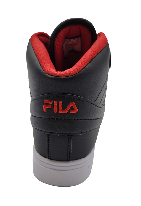 FILA VULC 13 HIGH TOP SHOES (BLACK/RED)