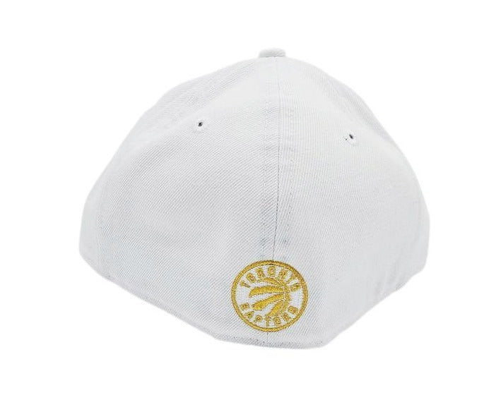 MEN'S TORONTO RAPTORS 5950 FITTED RED/GOLD LOGO ON WHITE