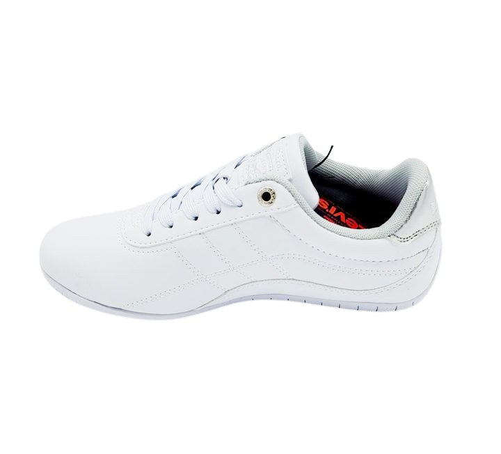 LEVI'S MILICENT UL WHITE/SILVER SHOES FOR WOMEN