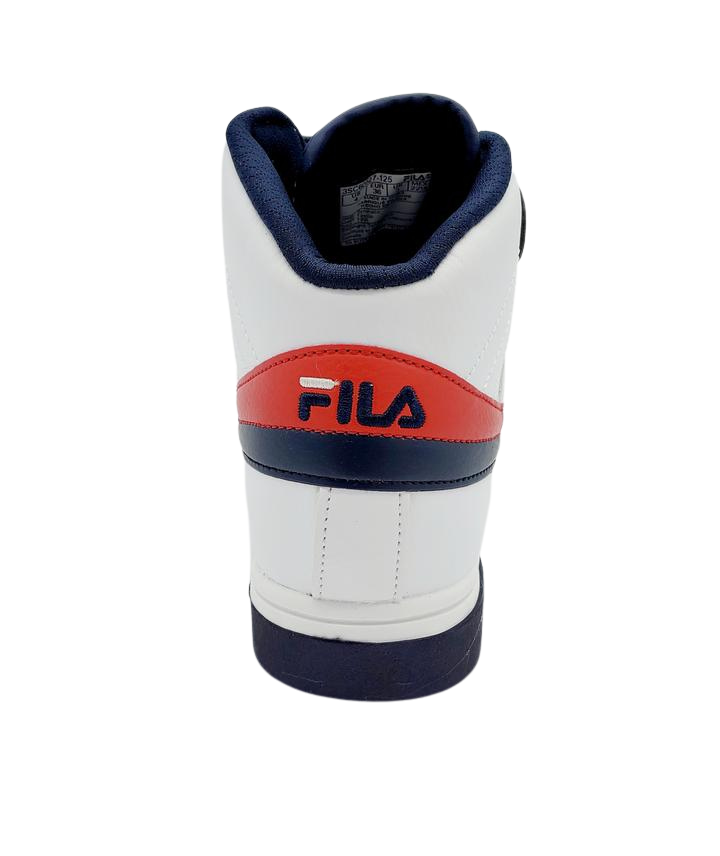 FILA KIDS VULC 13 HIGH TOP SHOES (Available in White/Navy and White Color)
