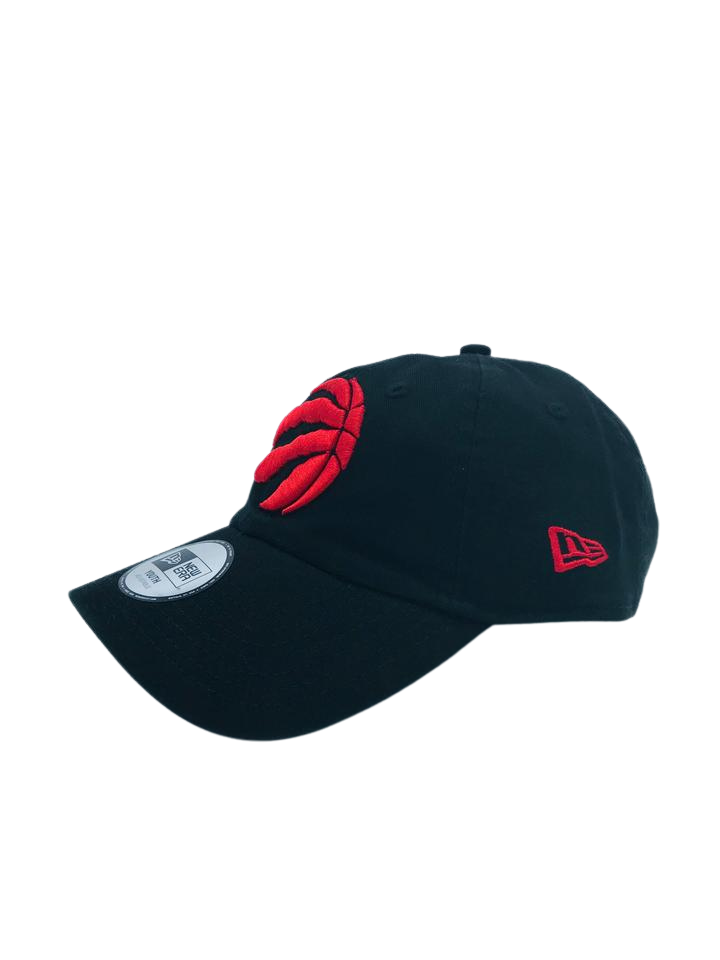 TORONTO RAPTORS RED ON BLACK CURVED KIDS HAT