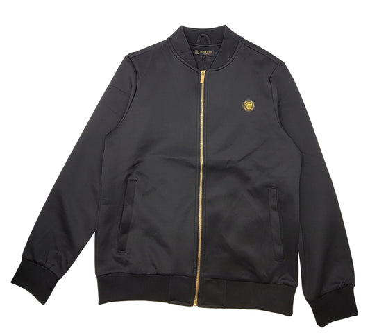 2 PCS FANCY MODERNO TRACKSUIT (BLACK MJST-572)