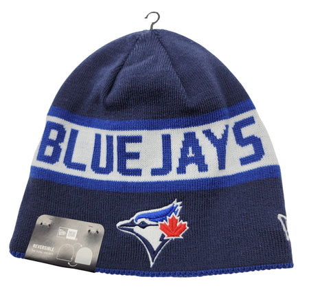 BLUE JAYS KNITTED REVERSABLE TOUQUES