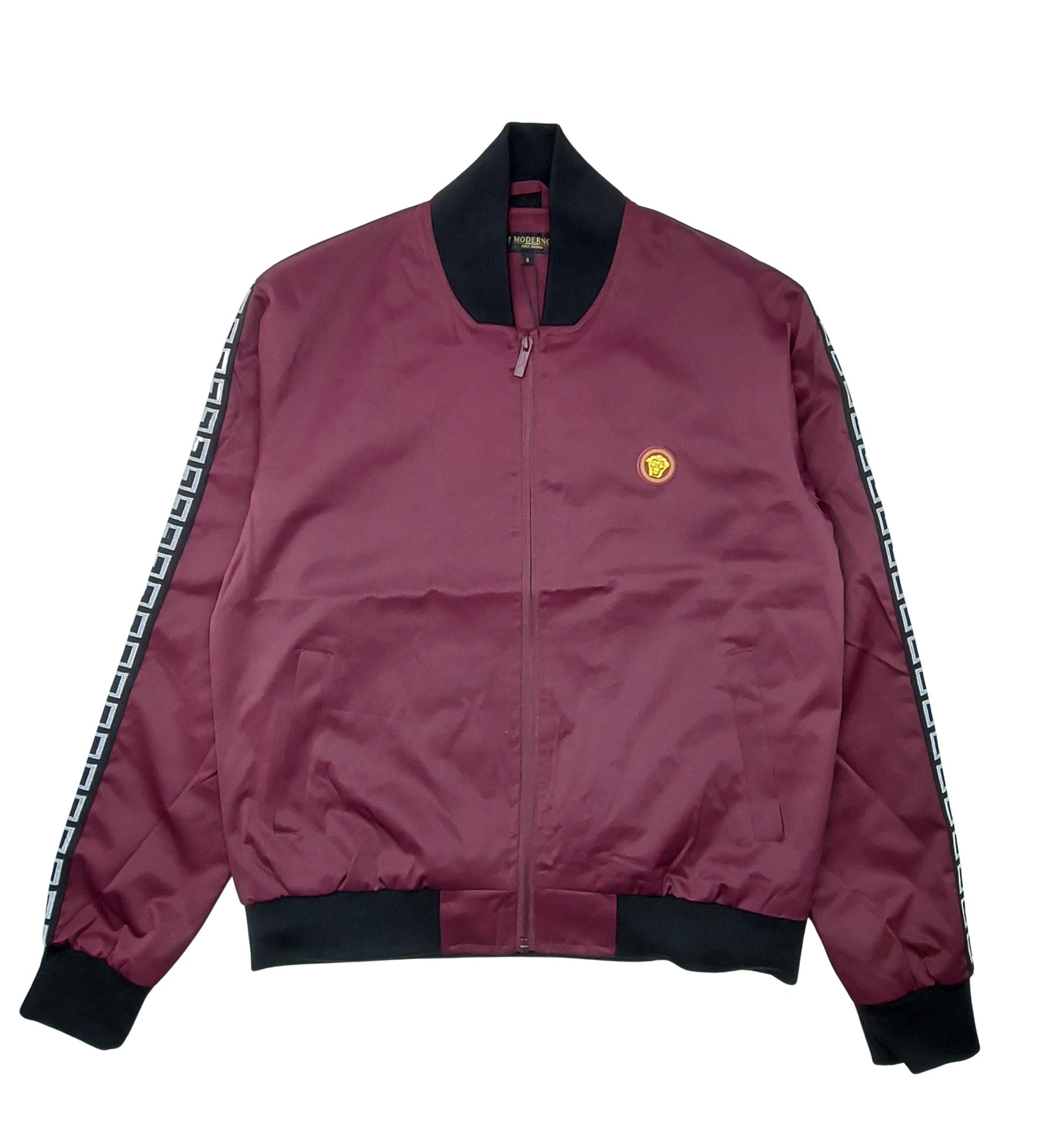 MEN'S FANCY JACKETS (BURGUNDY MJJT-6053)