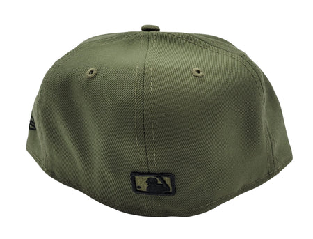 MEN'S 5950 OLIVE/BLACK BLUE JAYS FITTED HAT