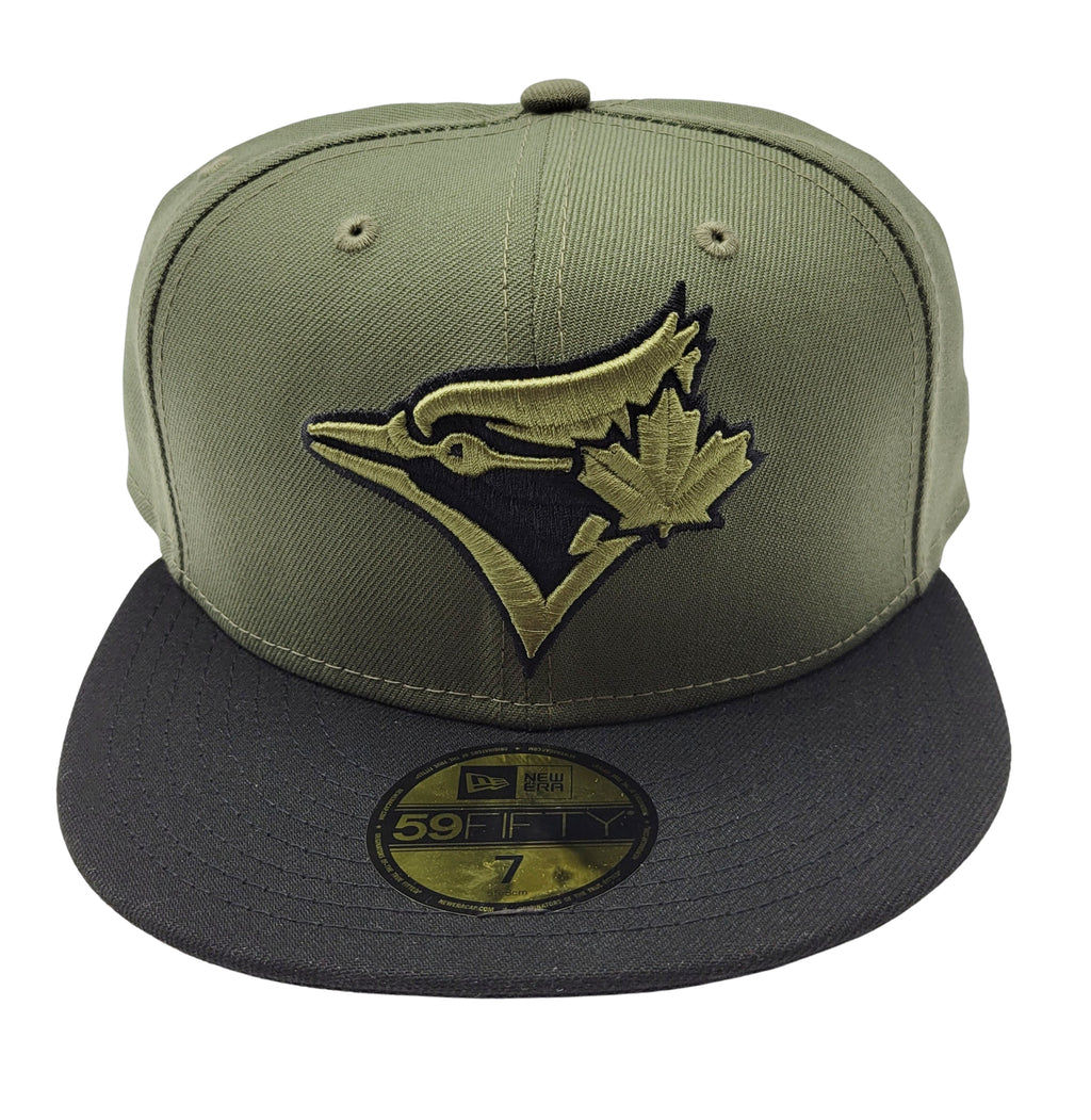 MEN'S 5950 OLIVE/BLACK BLUE JAYS FITTED HAT