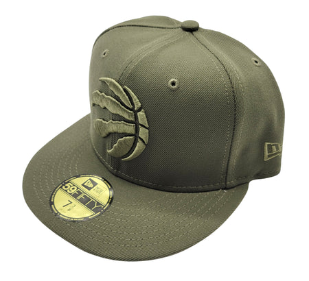 5950 TORONTO RAPTORS ALL OLIVE FITTED HAT