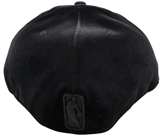 MEN'S TORONTO RAPTORS 5950 FITTED BLACK ON BLACK VELOUR HAT