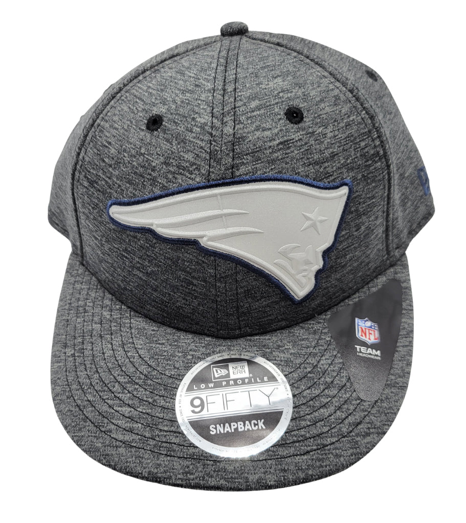 950 NEW ENGLAND PATRIOTS CHARCOAL SNAPBACK HAT