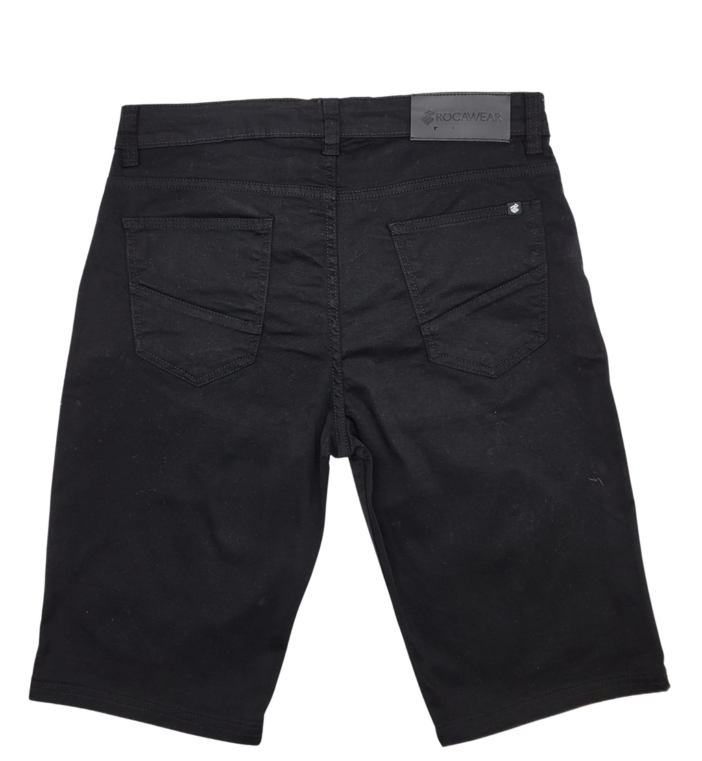 ROCAWEAR STRETCH DENIM SHORTS