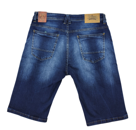 AKADEMIKS RIPPED DENIM SHORTS