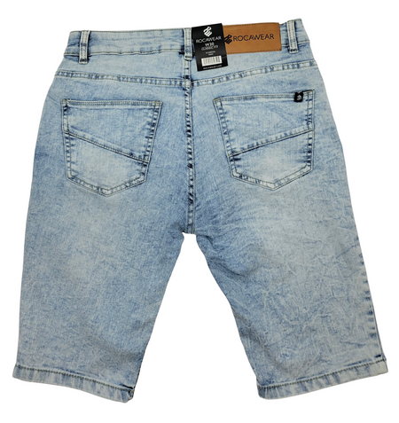 ROCAWEAR STRETCH DENIM SHORTS