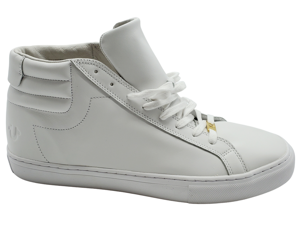 TRUE RELIGION LEATHER HIGH TOP SNEAKER