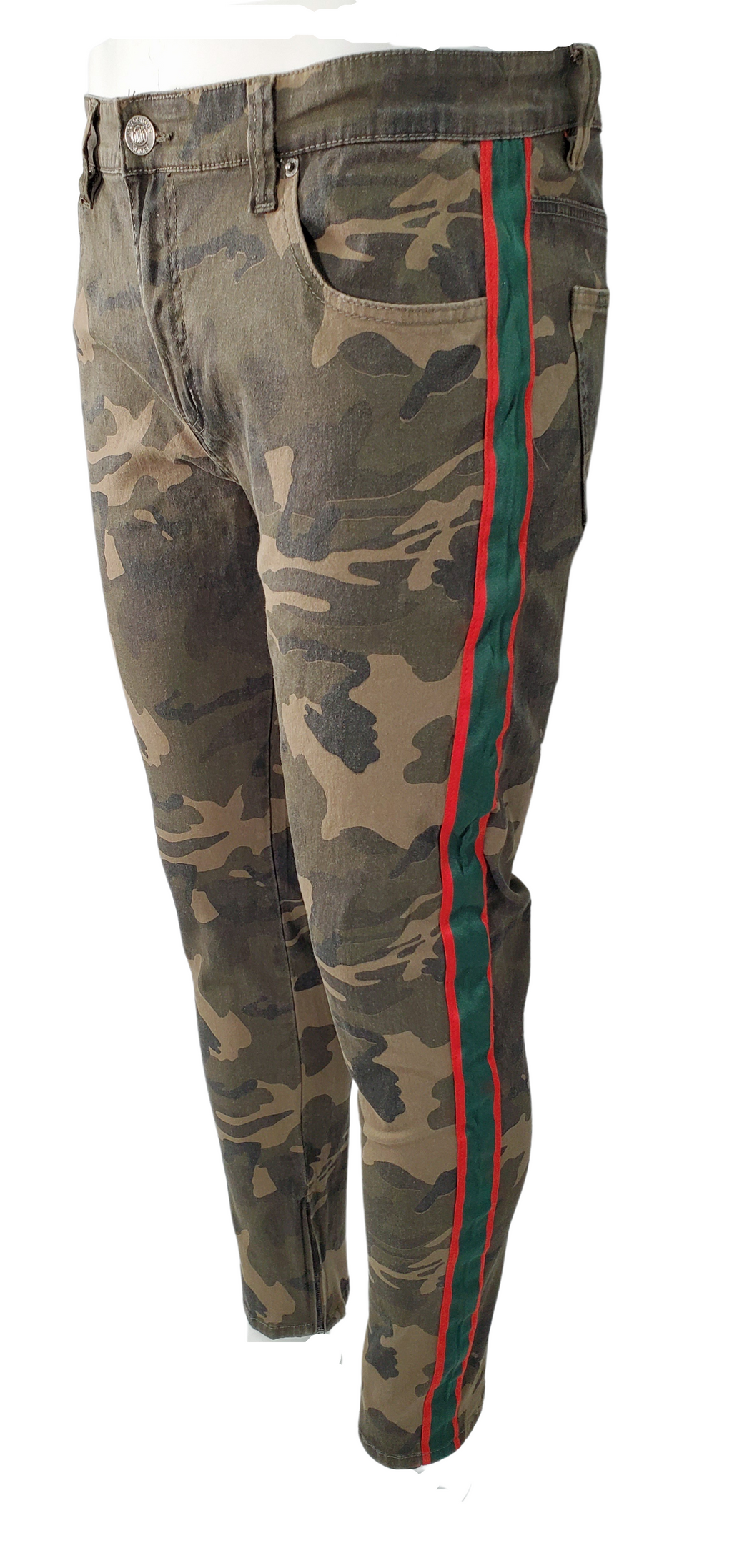 VICTORIOUS SLIM CAMO JEANS