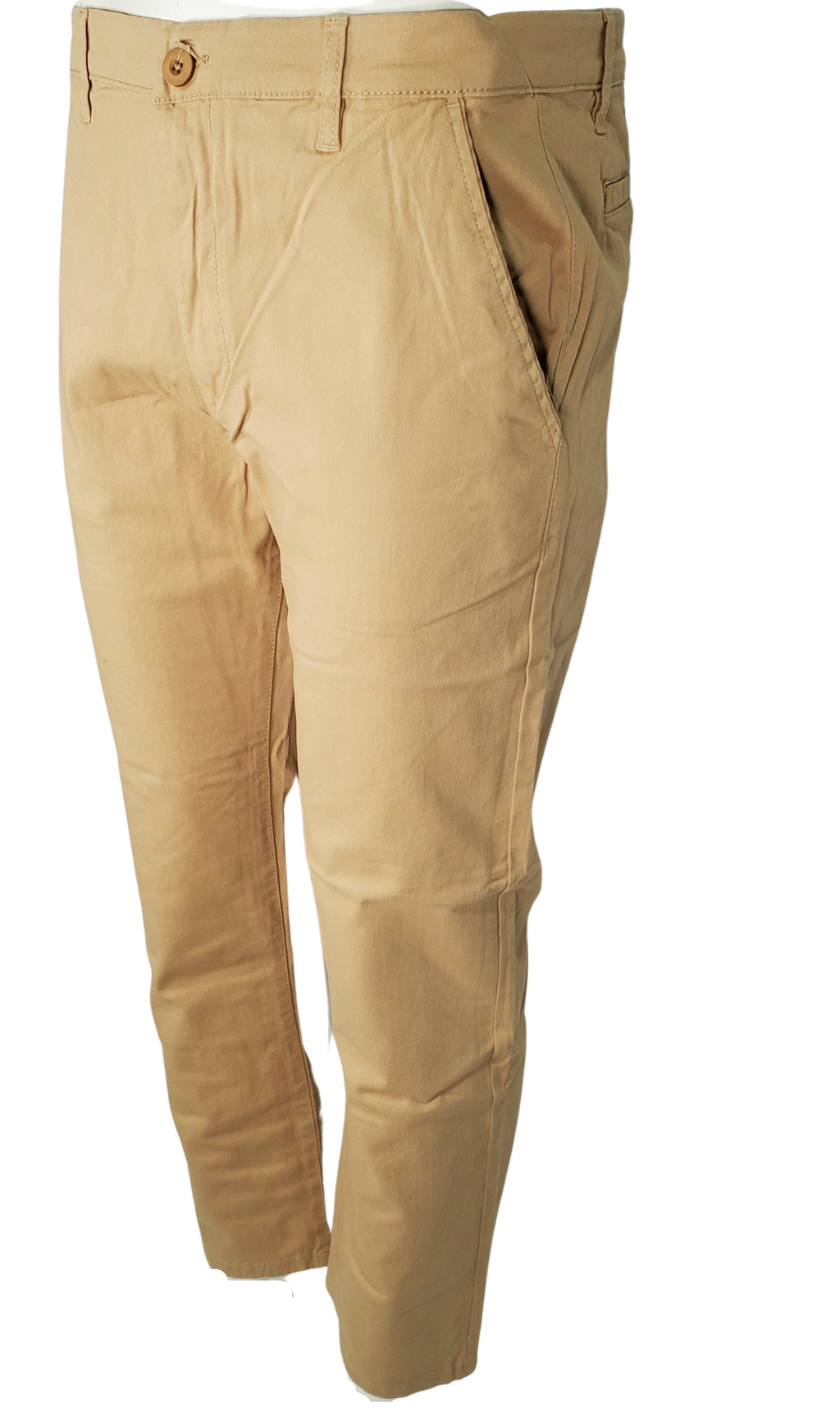 STRETCH TWILL CHINO PANTS