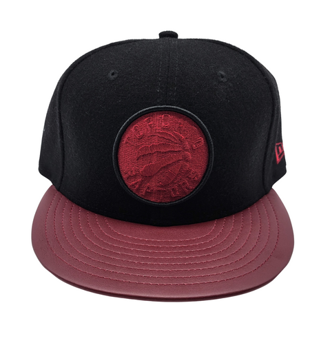 MEN'S 950 NEW ERA TORONTO RAPTORS BLACK SNAPBACK HAT