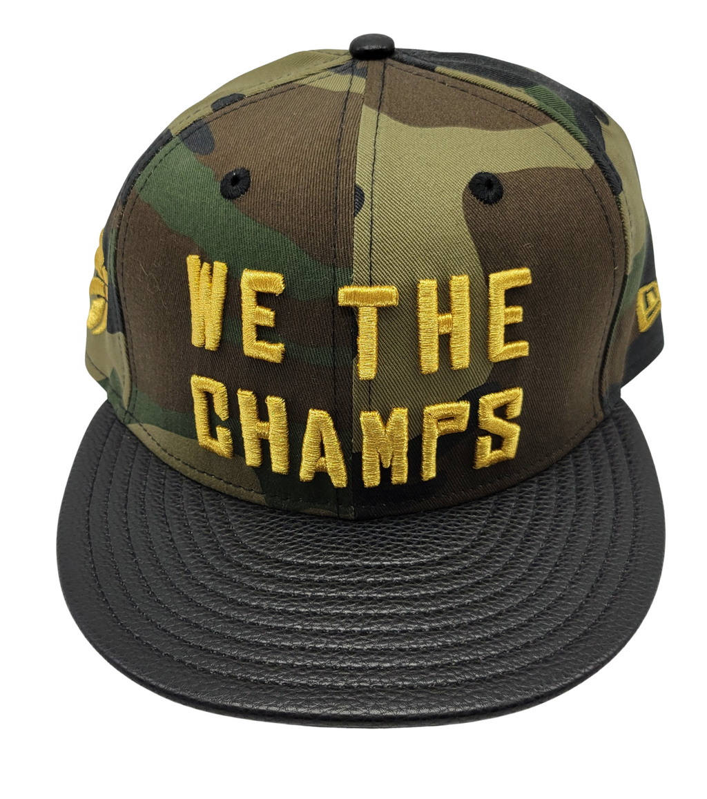 Toronto Raptors We the Champs Camouflage Snapback