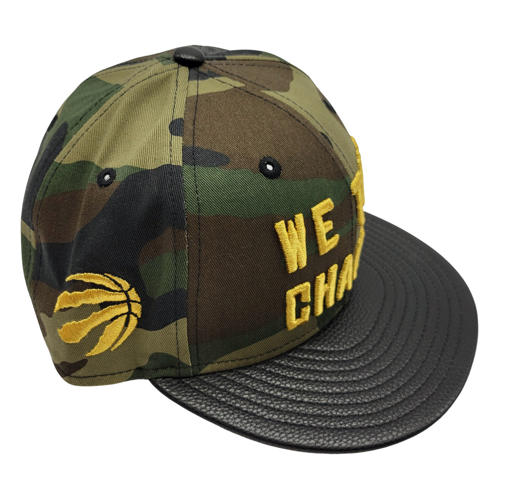 Toronto Raptors We the Champs Camouflage Snapback