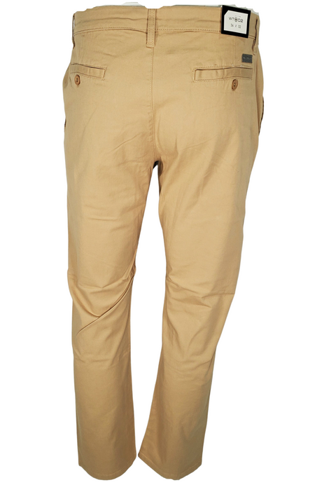 STRETCH TWILL CHINO PANTS